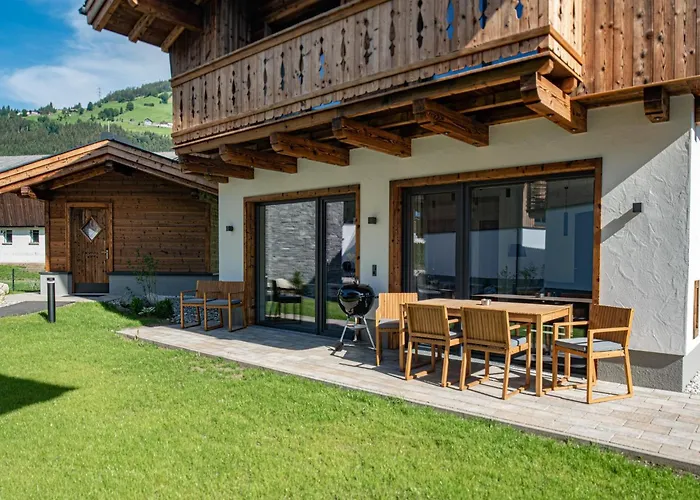 The Village - Stone House Tatil Evi Wald im Pinzgau